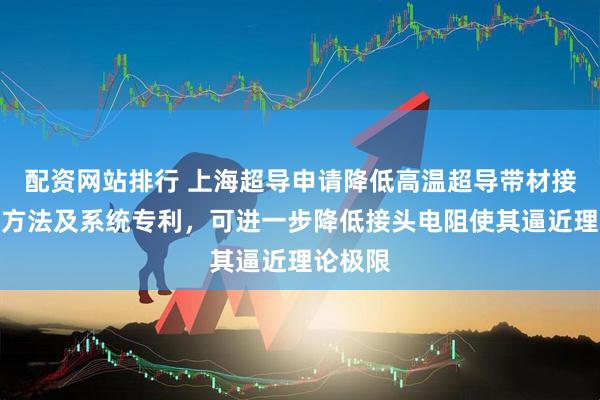 配资网站排行 上海超导申请降低高温超导带材接头电阻方法及系统专利，可进一步降低接头电阻使其逼近理论极限
