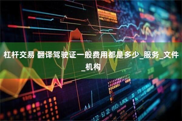 杠杆交易 翻译驾驶证一般费用都是多少_服务_文件_机构